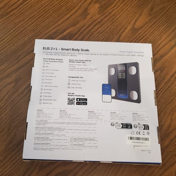 BNIB Renpho Elis 2XL Smart Body Scale - Picture 5 of 9